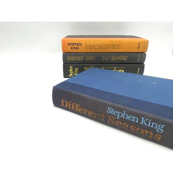 Stephen King-4 Hardback-Pet Semetary-Tommyknockers-Firestarter-Different Seasons - Picture 4 of 10